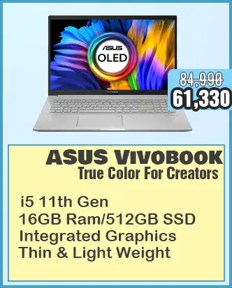 asus vivobook powerful laptop for photo editing
