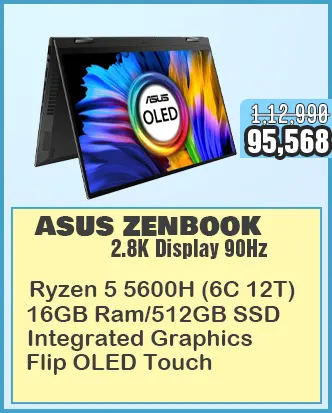 asus zenbook oled touch laptop for photo creators